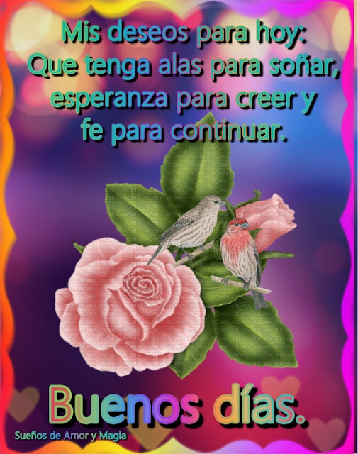 Sueños de Amor Y Magia: Buenos días,linda mañana