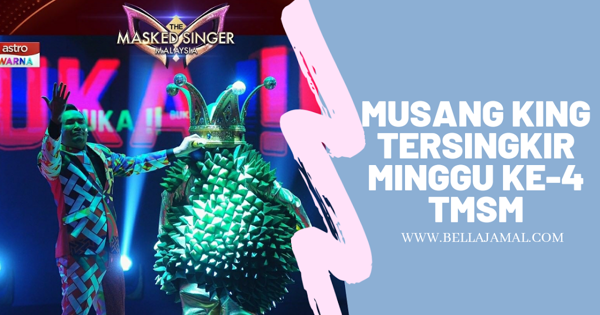 Musang King Rupanya Zain Ruffedge Tersingkir Di Episod 4 The Masked Singer Malaysia Ini Adalah Bellarina Natasya