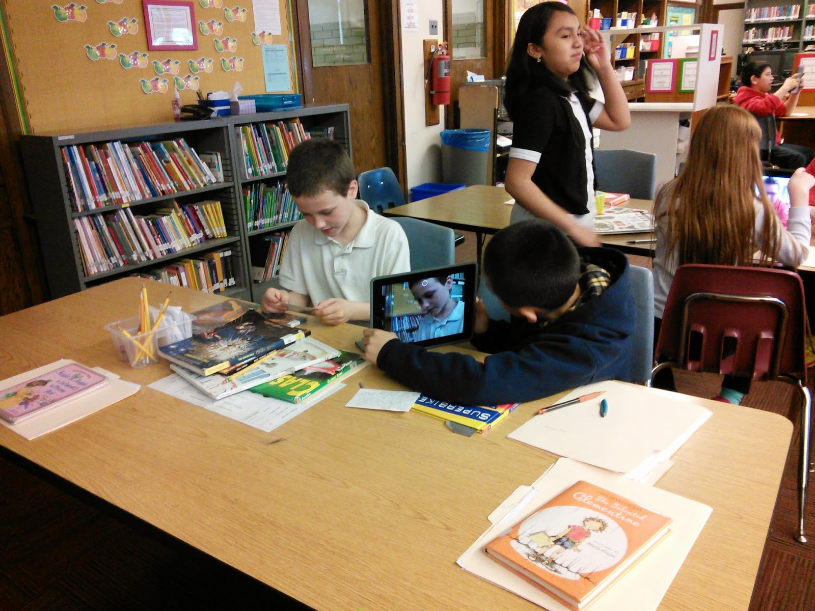 CPS REVITAL Librarians Perfecting our Speech in the Smyser Library