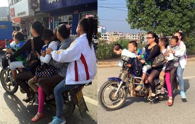 Unik, Satu Motor Untuk Ber-7, Kok Bisa ya? Unik, Satu Motor Untuk Ber-7, Kok Bisa ya?