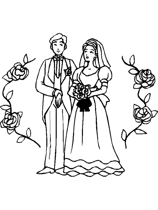 Imagens De Casamento Para Colorir