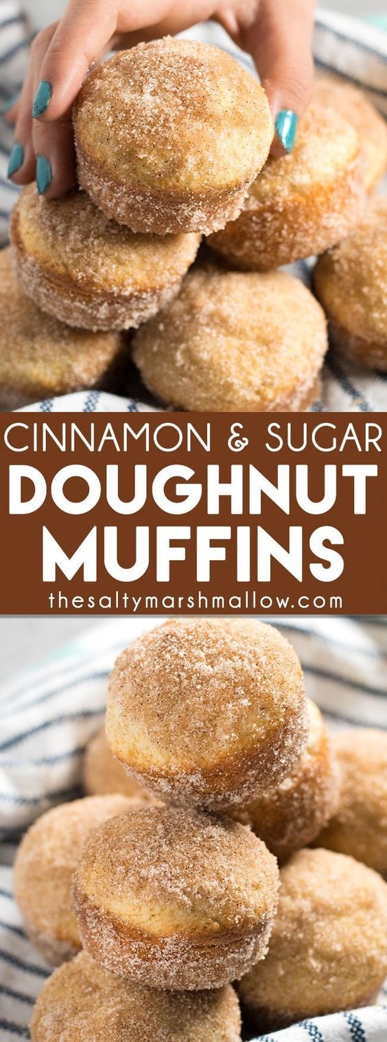 Cinnamon Sugar Donut Muffins JIMMYSBOOK
