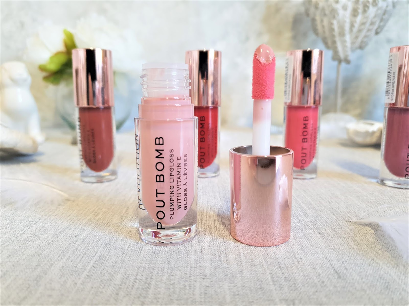 Revolution Pout Bomb Lip Gloss Review + Swatches Kathryn's Loves