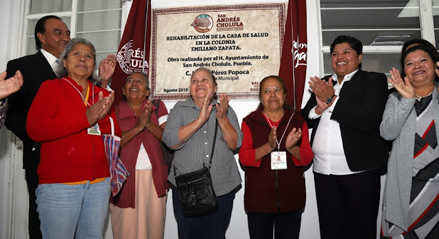 Inauguran la tercer Casa de Salud en San Andrés Cholula