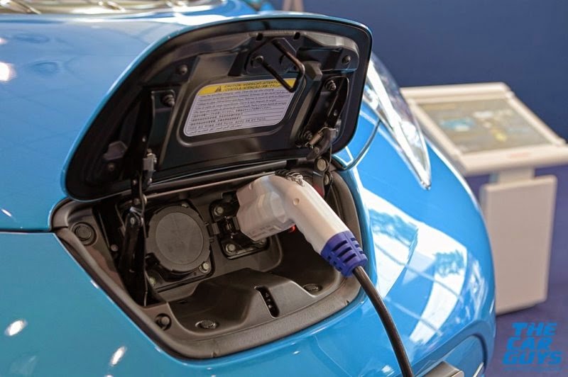My First 220v Public Charging Experience Nissan Leaf Charging Port