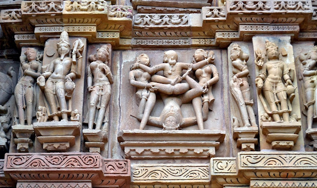 Templo erótico de Khajurahu - India