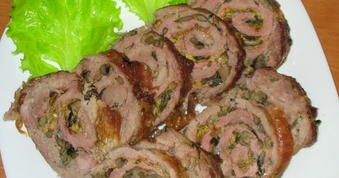 Мясные рулетики рецепты с фото пошагово