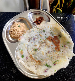 unripe papaya spicy dosa