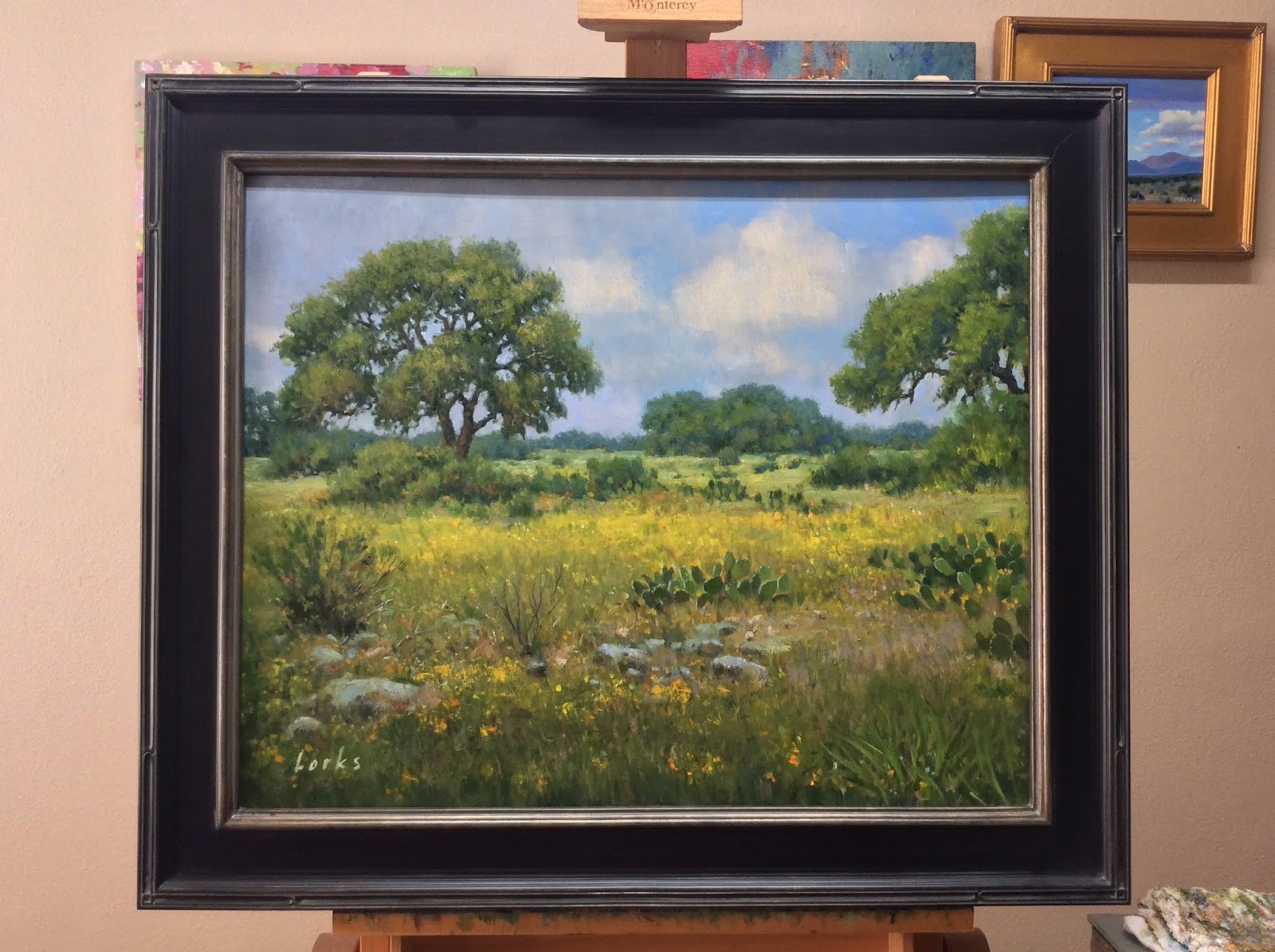 David forks texas landscape painter David forks texas landscape painter