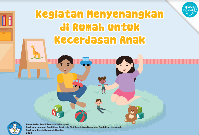Buku Kegiatan Menyenangkan di Rumah Untuk Kecerdasan Anak