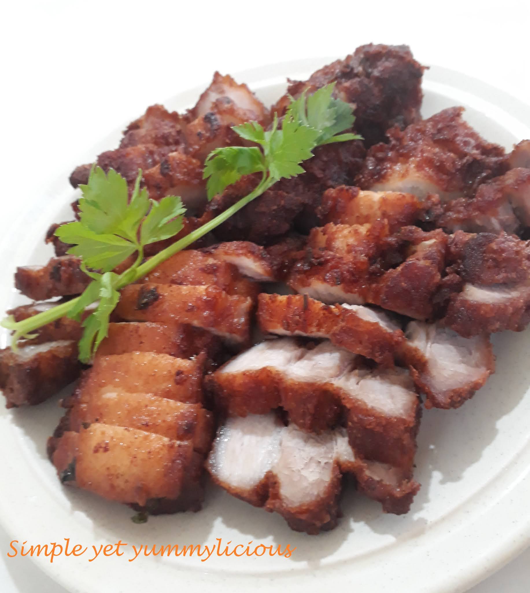 Deep Fried Pork Belly In Fermented Bean Curd Asian Inspirations Hot