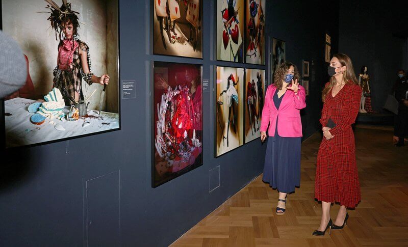 The Duchess of Cambridge visited the V&A Museum in London