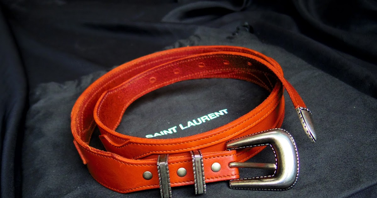 Saint Laurentのウエスタン ベルトを購入しました