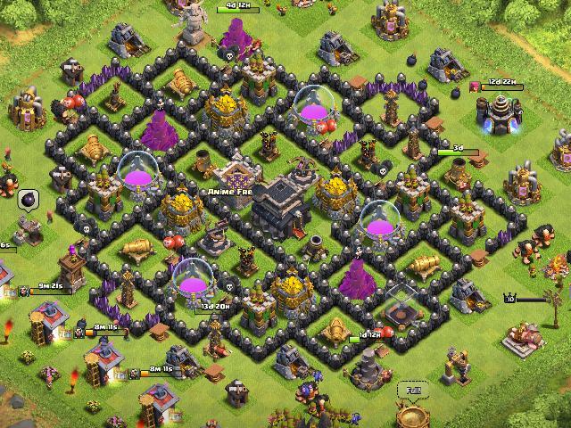 coc builder base th9 coc builder base th9