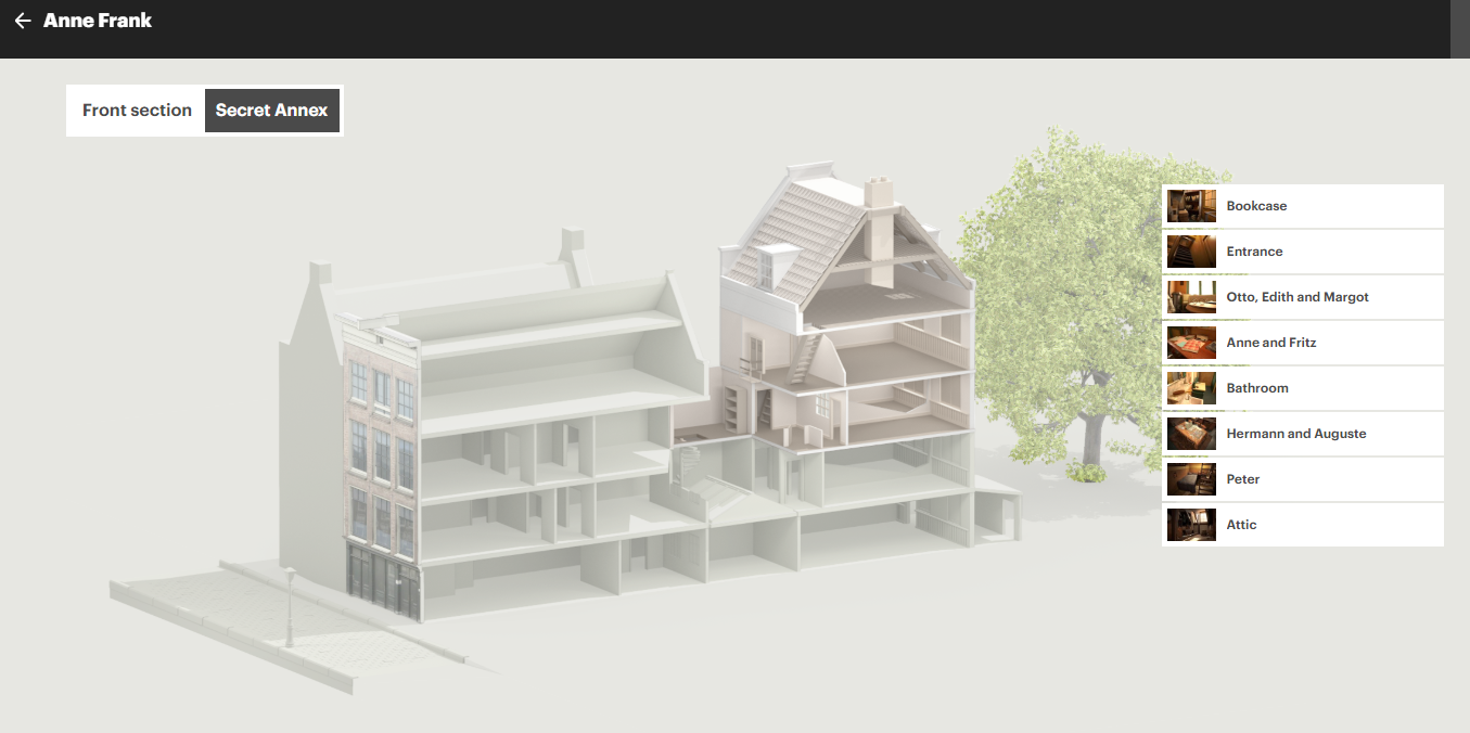 7mo Grado VDS 2019 MinecraftThe Anne Frank house