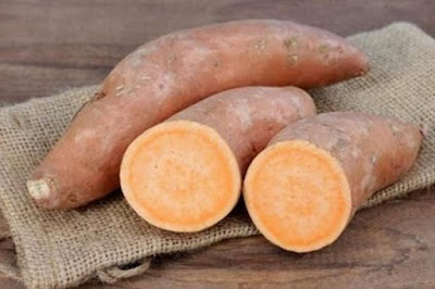  البوتاسيوم، أغنى 10 أغذية بالبوتاسيوم وأهم فوائده واعراض نقصه  Sweet-potatoes