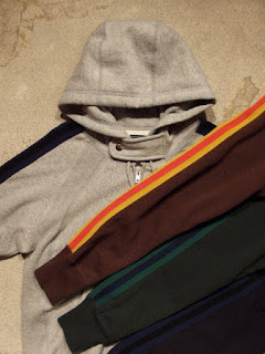 Engineered Garments "Raglan Zip Hoody"