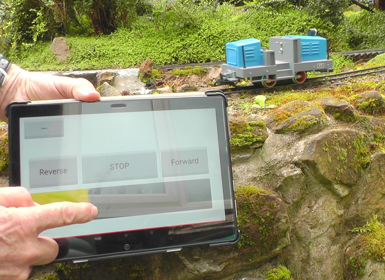 Peckforton Light Railway Controlling a loco with Arduino and a