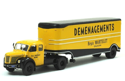 coleccion camiones articulados, camiones articulados 1:43, Berliet TLR 10 M camiones articulados