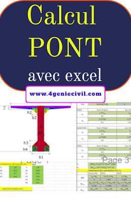 Calcul sur excel d'un pont type VIPP Calcul d'un pont sur fichier excel.