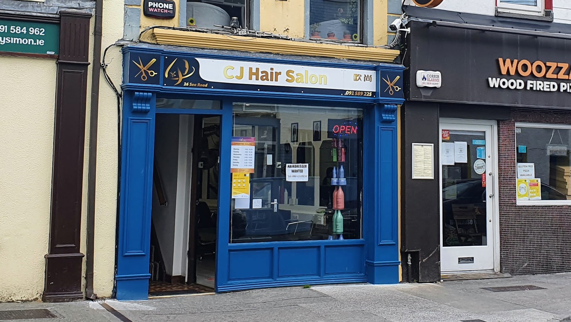 CJ Hair Salon Open in Galway