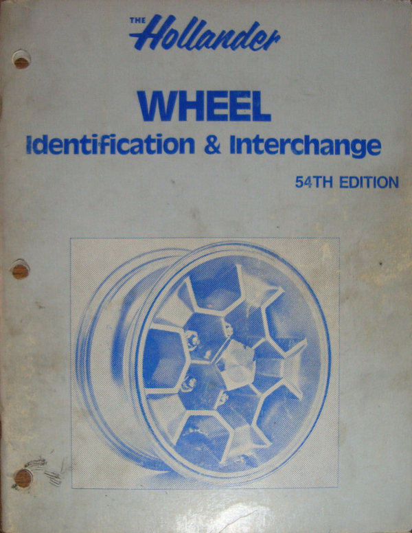 Hollander Interchange Wheel Manuals