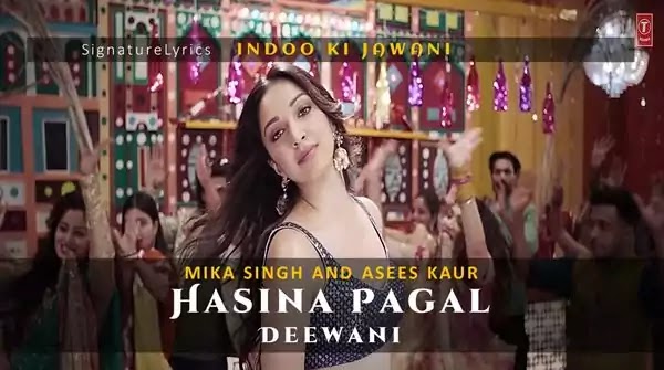 Hasina Pagal Deewani Lyrics - Indoo Ki Jawani | Kiara Advani, Aditya Seal | Mika Singh, Asees Kaur