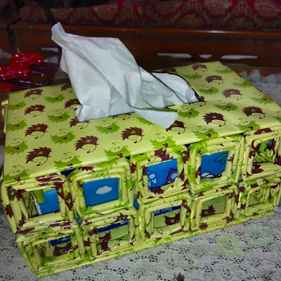 Cara Membuat Kotak Tisu Dari Kardus