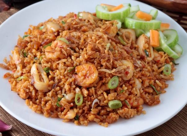 Gambar Makanan Nasi Goreng Seafood