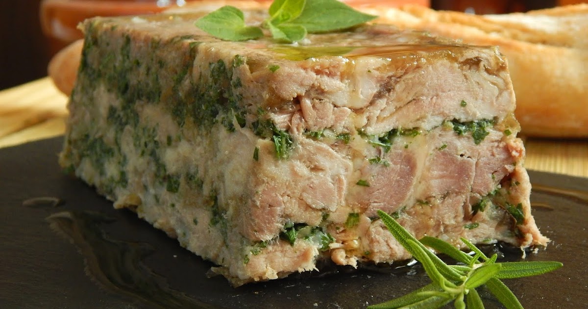 TERRINA FRANCESA DE CERDO, BICOLOR