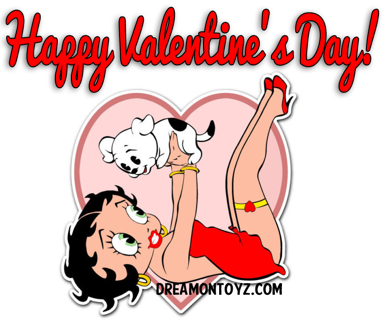 Betty Boop Pictures Archive - BBPA: Betty Boop Happy Valentine's Day ...