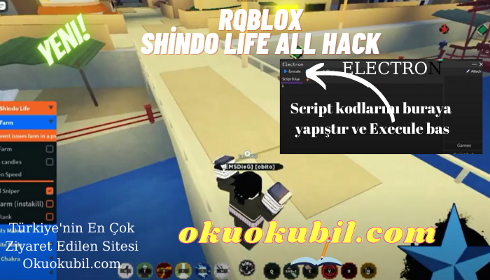 Roblox Shindo Life All Hack Script Mega Hileli Şubat 2021