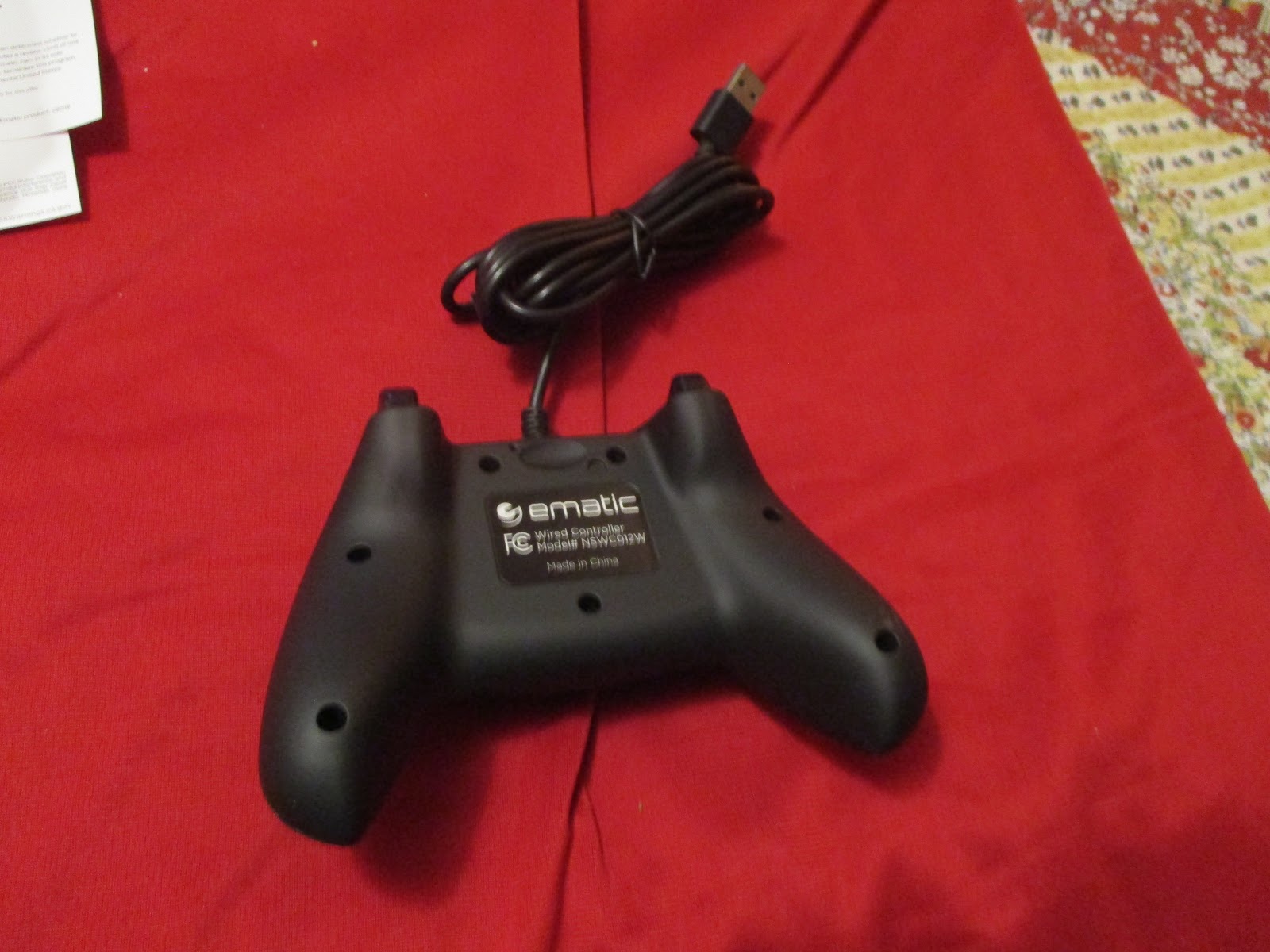 ematic wired controller for nintendo switch