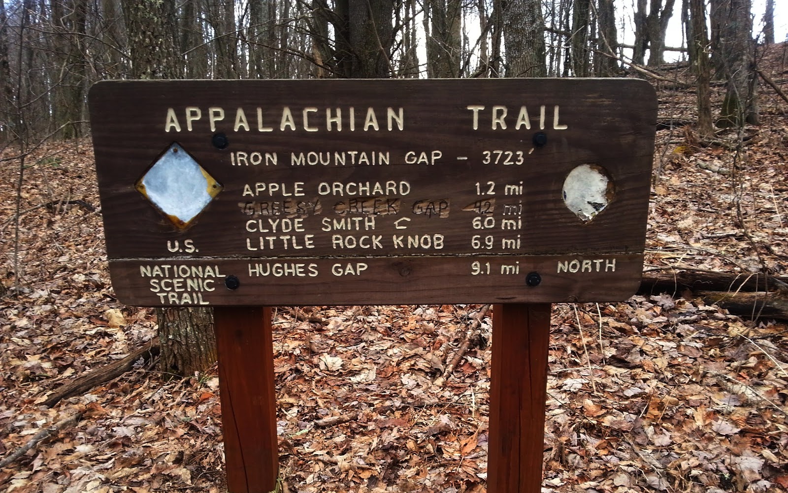 Smoky Scout's Hiking Adventures AT in TN Iron Mountain Gap to Carver