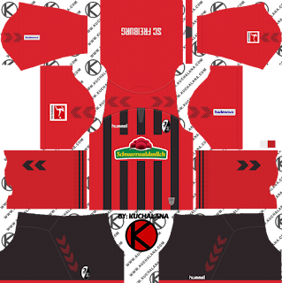 SC Freiburg 2019/2020 Kit - Dream League Soccer Kits