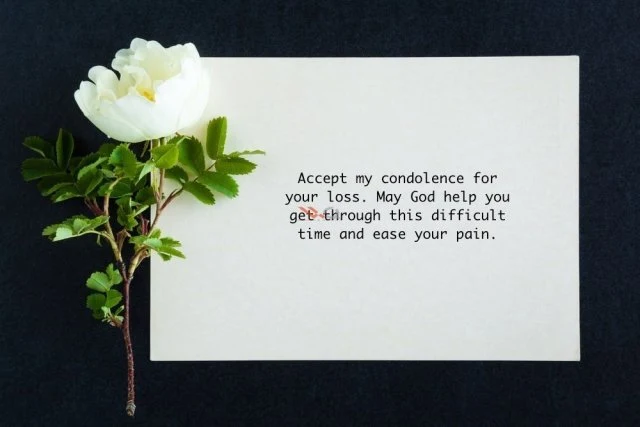 Condolence Messages for Colleague with Images