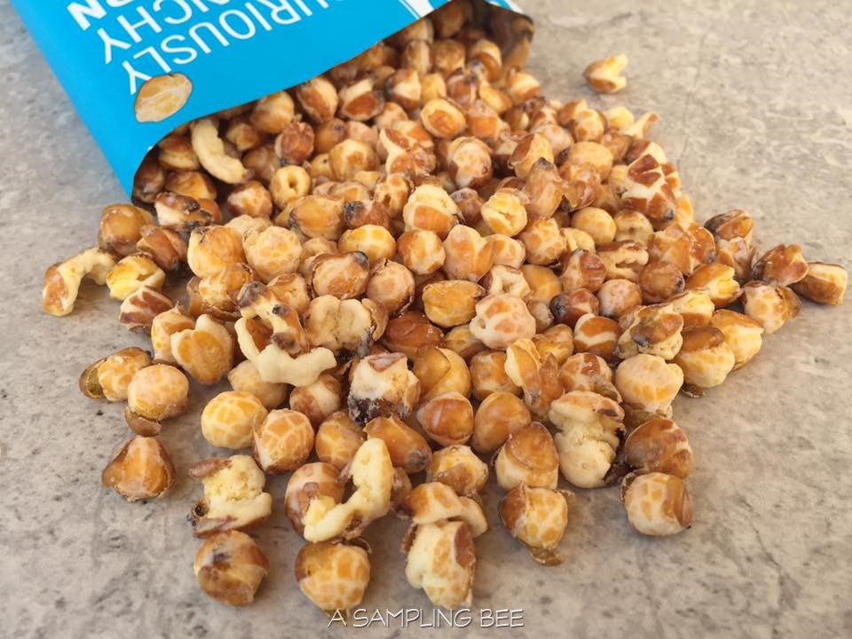 Sampling Bee: HalfPops Curiously Crunchy Popcorn Review