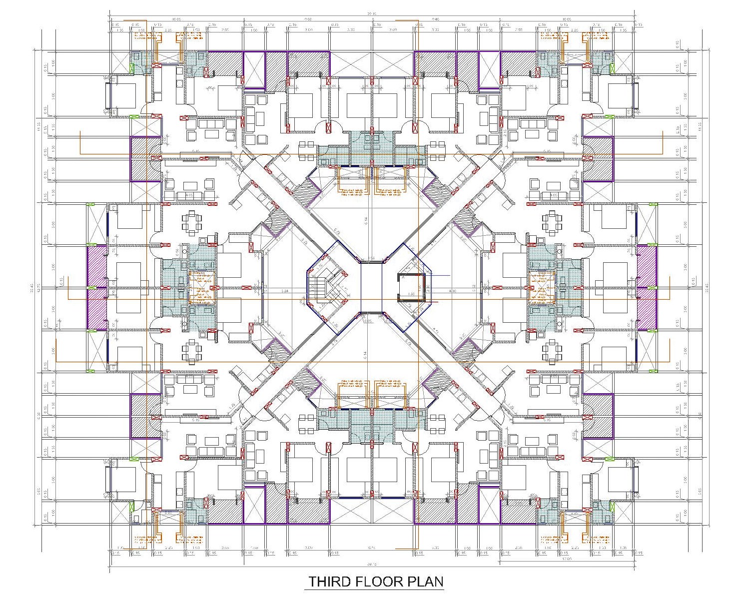 Architectural Portfolio Atria Housing Society, At Dhanori Pune