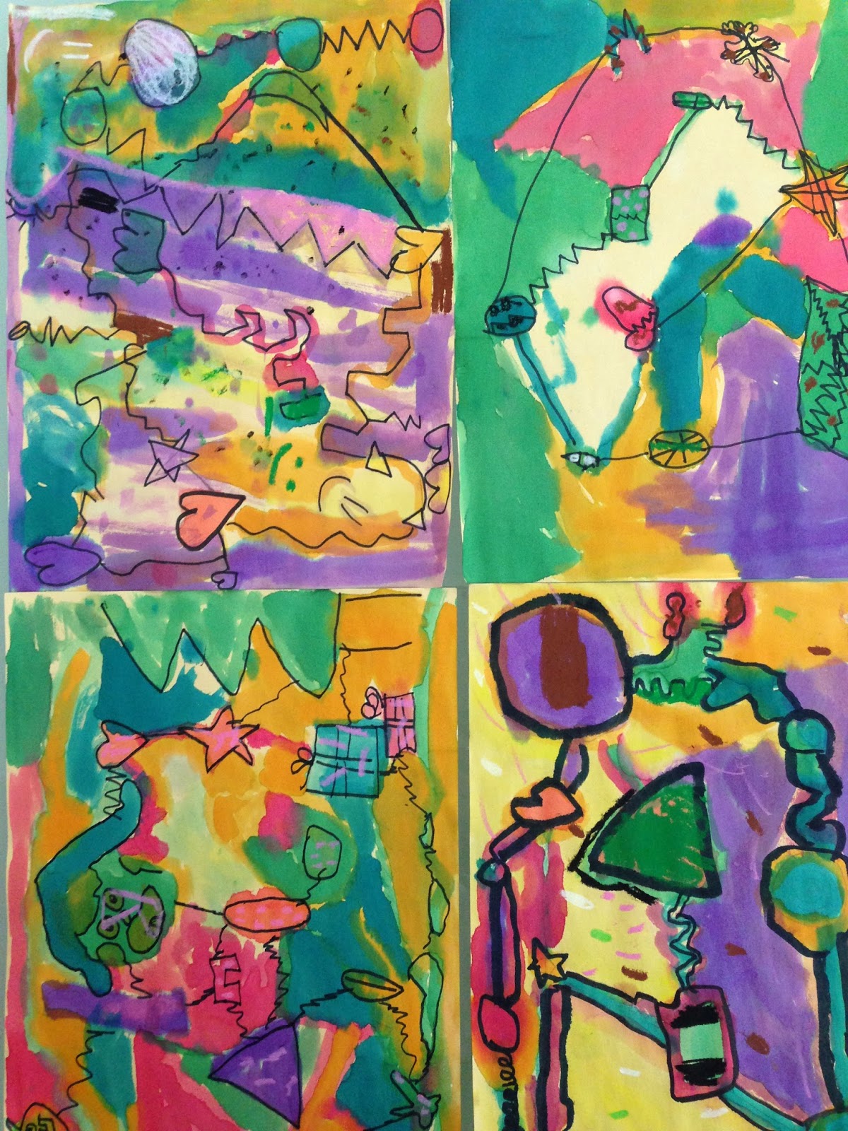 MC School Art Mixed Media