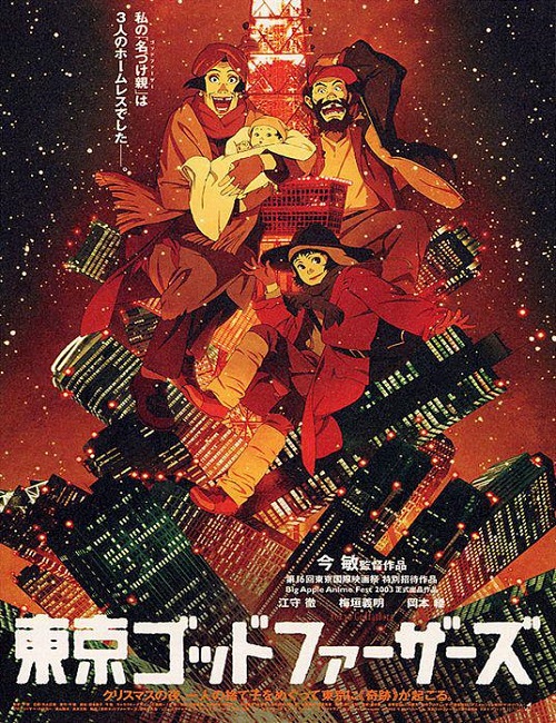Tokyo Godfathers  (2003) [BDRip/1080p][Esp/Jap Subt][Drama][5,27GB][1F] Tokyo%2BGodfathers