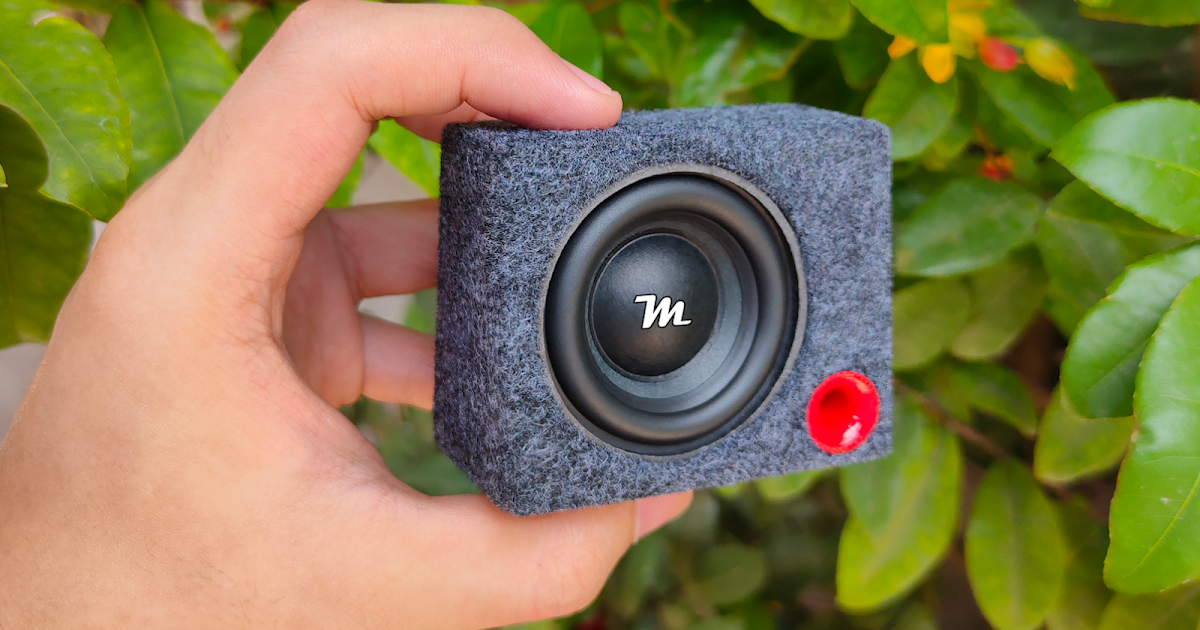 DIY Mini Subwoofer Wizard Audio Bass Test Mini Subwoofer