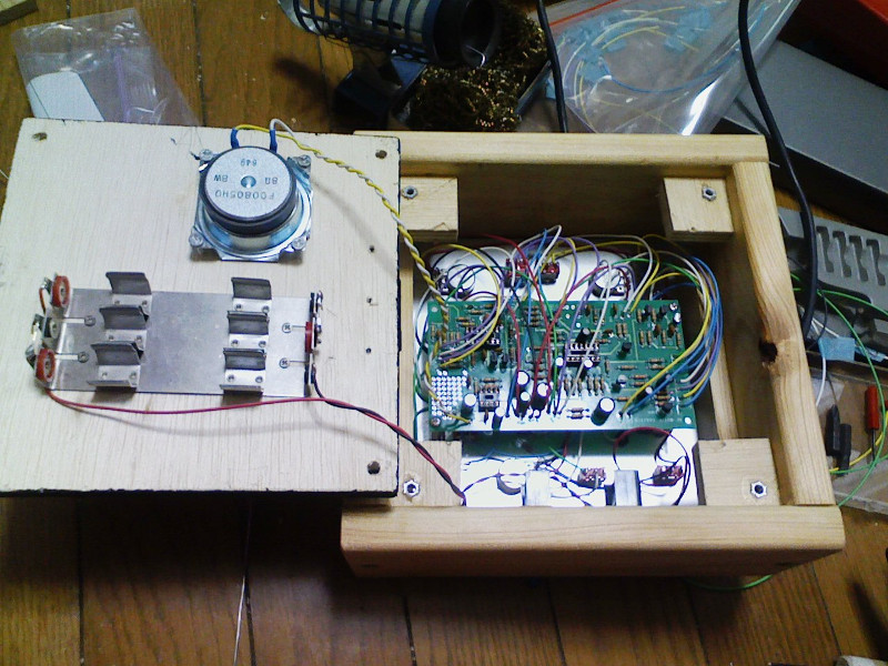 Today's something Today's Noise Toaster ： Noise Toaster の組み立て