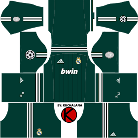 Real Madrid Kits 2012/2013 - Dream League Soccer