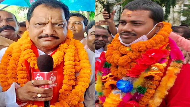 Bihar By Election 2021: तारापुर से राजीव तो कुशेश्वरस्थान से अमन हजारी ने किया नॉमिनेशन, NDA के कई नेता रहे मौजूद.