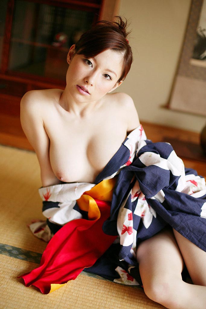 Akane Sakura Stripping Naked In Japanese Kimono Asian Sexy Girls Asian Sexy Girls