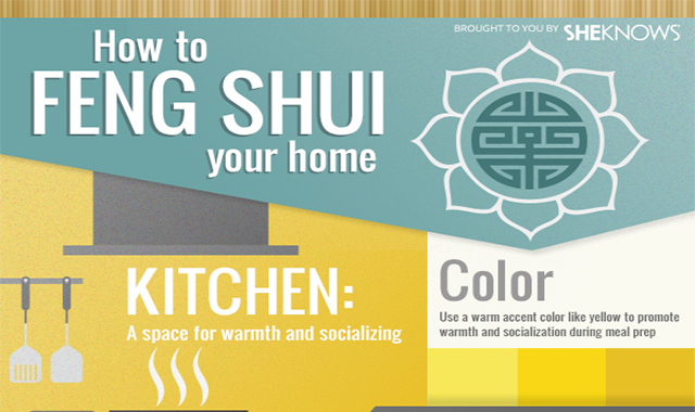 How to Feng Shui Your Home #infographic 