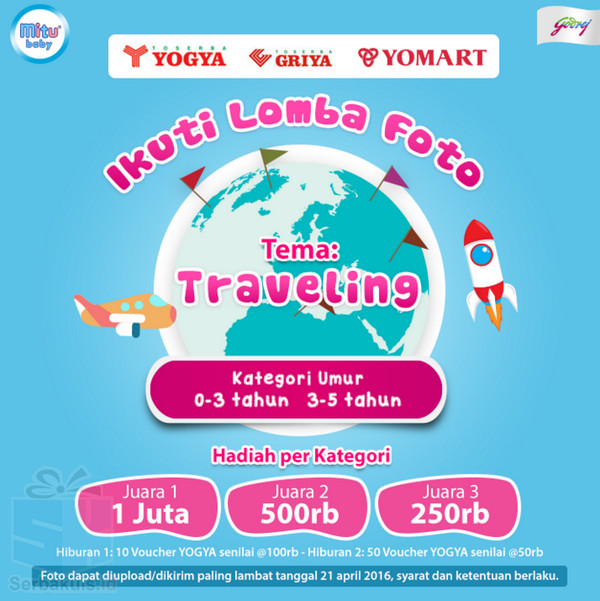 Lomba Foto MITU Baby Traveling Lomba Foto MITU Baby Traveling