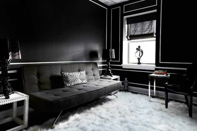 living room decorating ideas with black leather furniture