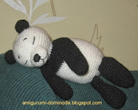 PATRON GRATIS OSO PANDA AMIGURUMI