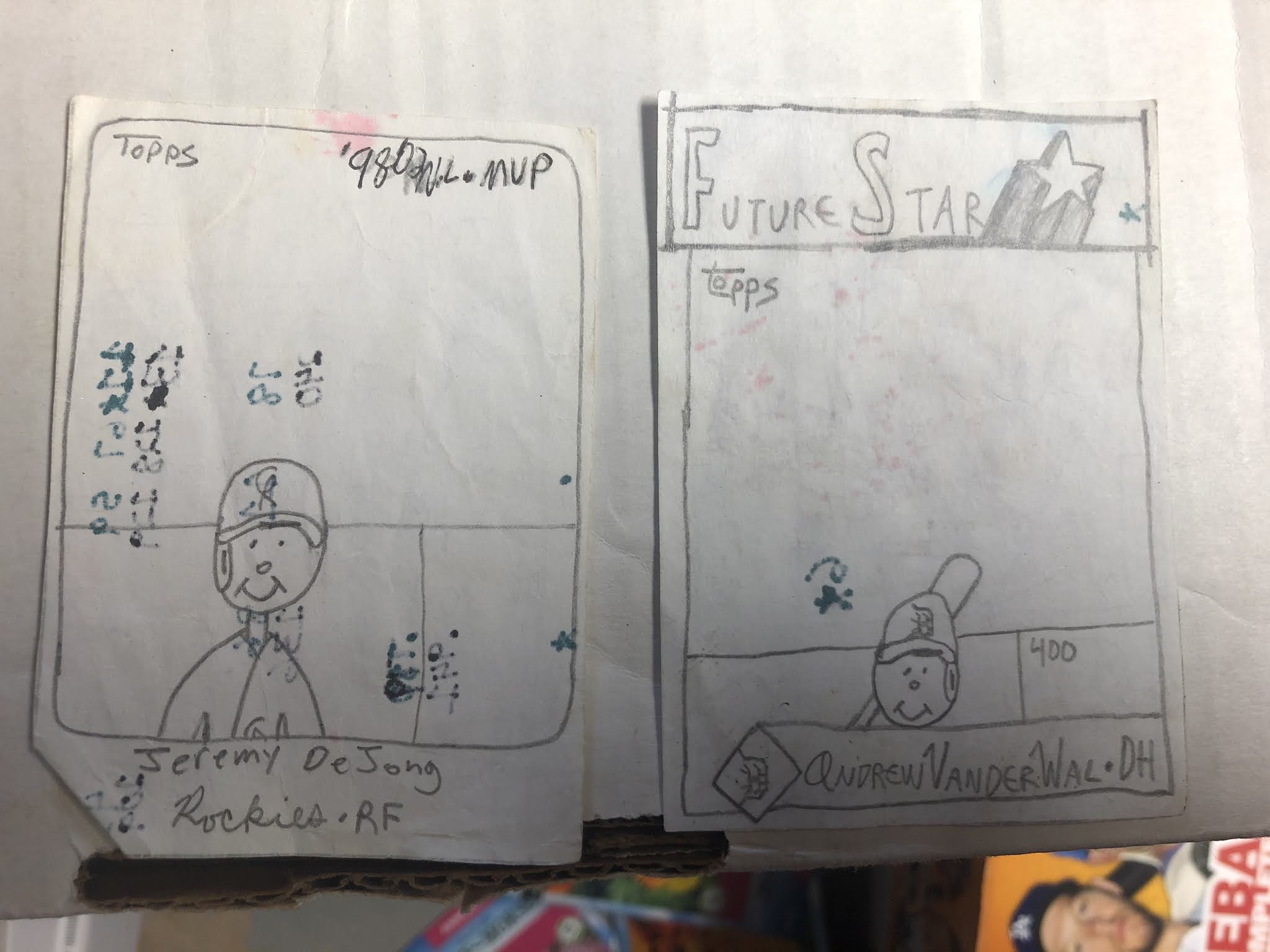 Topps Cards that Never Were Some Simulation baseball